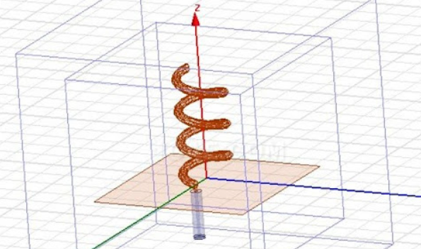 弹簧天线 spring antenna