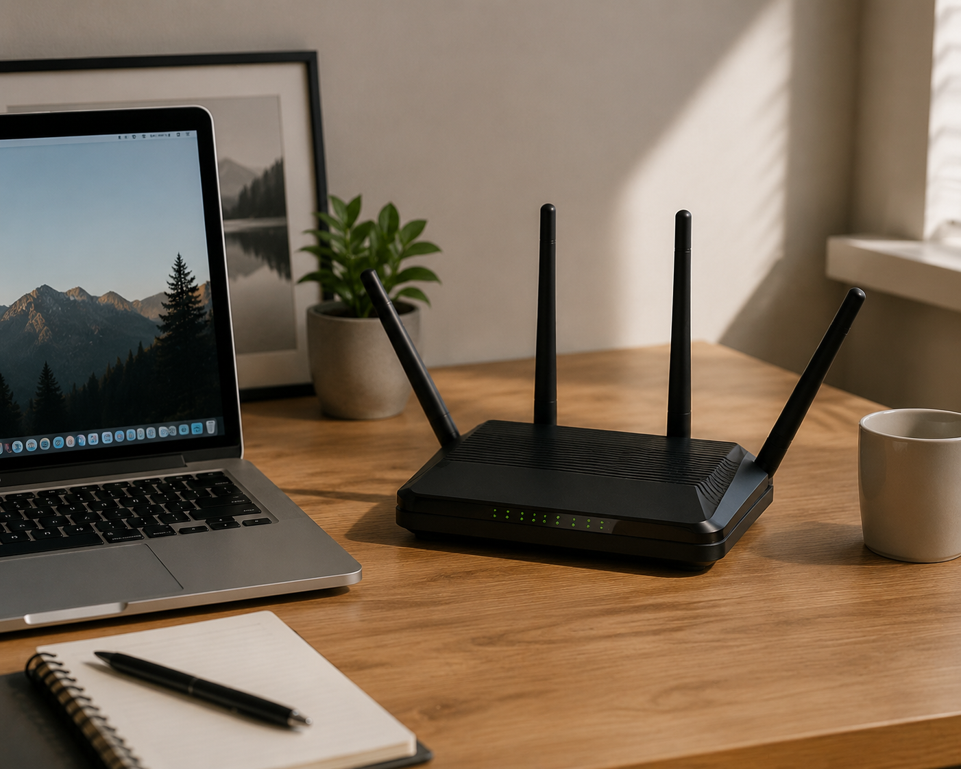 Router placement diagram