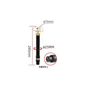 N male connector WiFi antenna 2.4GHz cloverleaf antenna GL2425-2