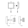 5G Panel Antenna with 8dBi Gain Logarithmic Periodic 7038V-8