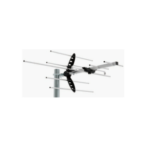 5-Element Basic Outdoor VHF/UHF TV Antenna