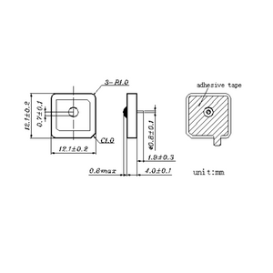 Dual-Band GPS GLONASS Antenna GLS1204