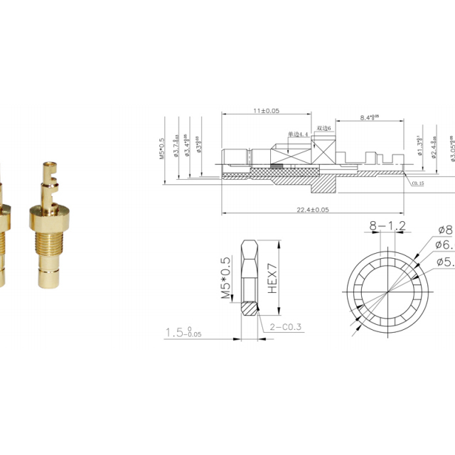 7GHz Low VSWR SMB Connector