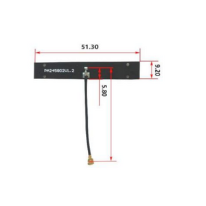 Dual Band 3dBi Gain with Lightning Protection Patch Antenna GL026