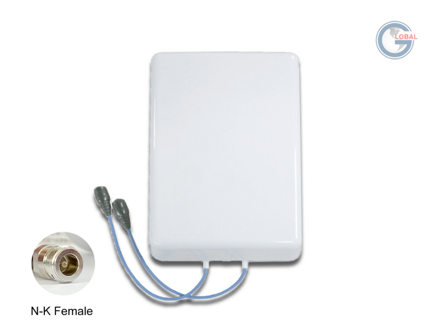 Dual-Band 698-960/1710-2700MHz Wall Mount Antenna GL-DY7027S7 