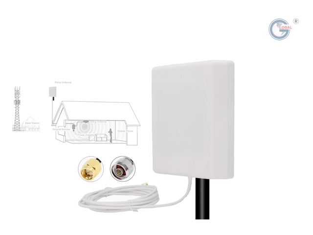 8 Ports Dual-Band High-Gain WiFi Panel Antenna