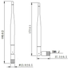 WiFi Rubber Antenna 5dBi GL-DY436