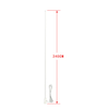 156-165MHz VHF 6.5dBi Fiberglass Antenna GLF126