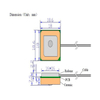 Internal Gnss Antenna for 18mm for Hot Sales