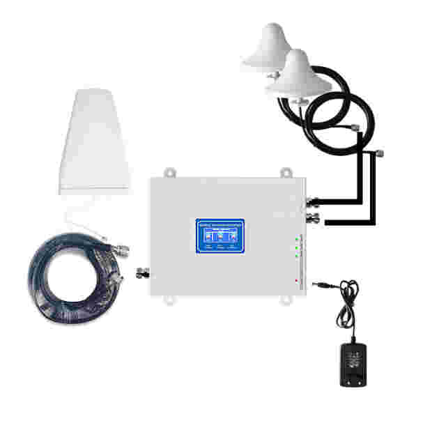 900/1700-1829/1918-2185MHz Tri-Band High-Gain Signal Booster