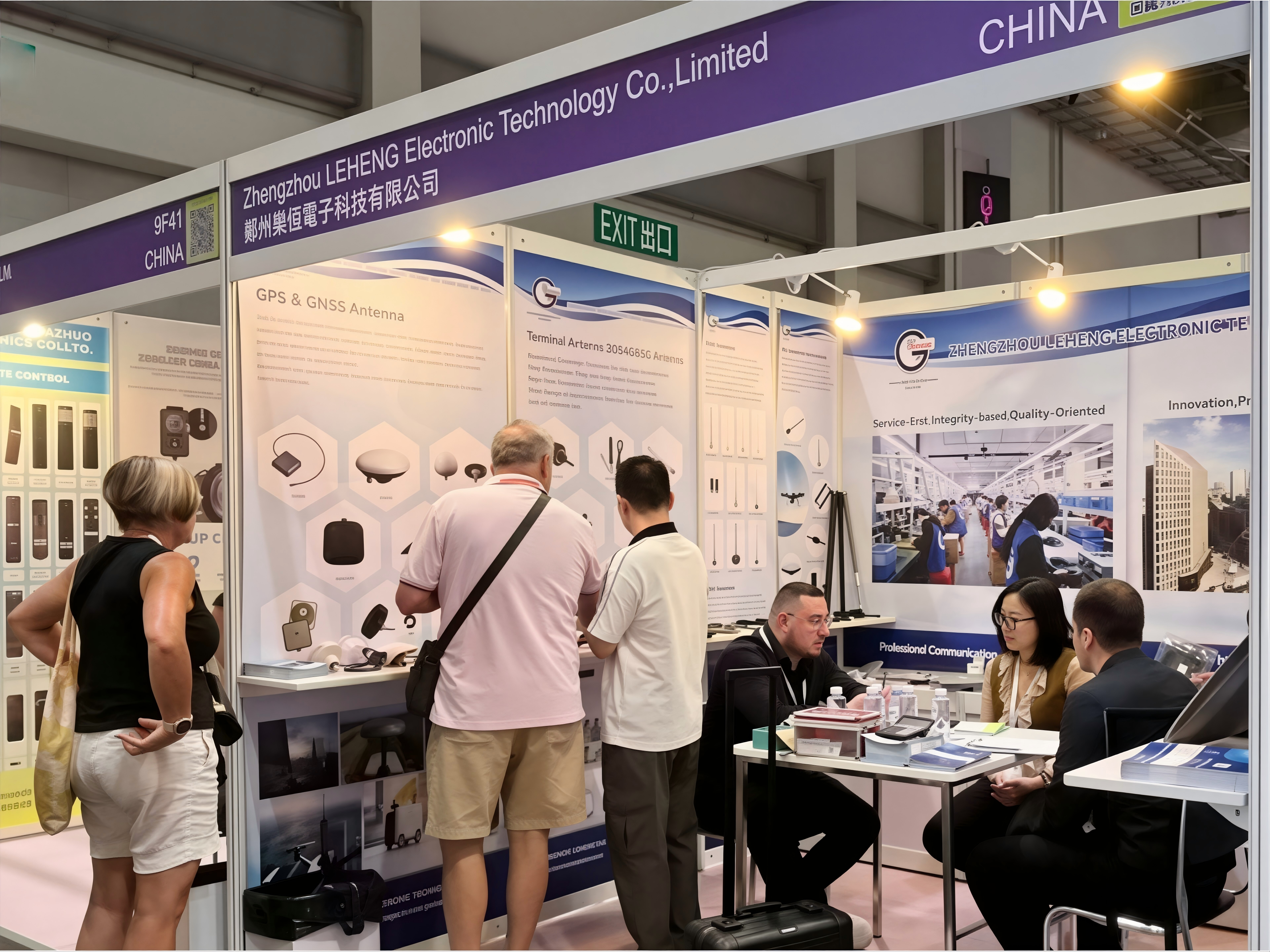 Communicate with customers face to face