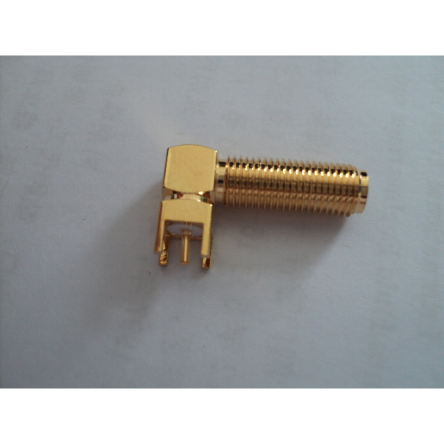 C06 Drawing SMA R/A Connector for PCB Welding Good Quality for Golden Plated