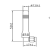 Smaller 3G Rubber Antenna GL-DY419