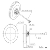 Full 4g Lte Screw Antenna for 868mhz Applicaitons GL046-019