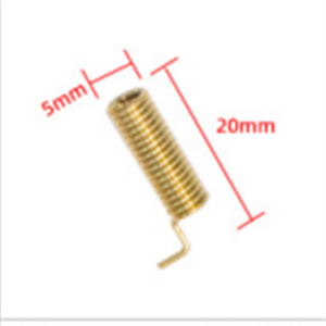 Spring Antenna GL1310-20 20mm Long 5mm Diameter Working in 868MHz Lora Appications