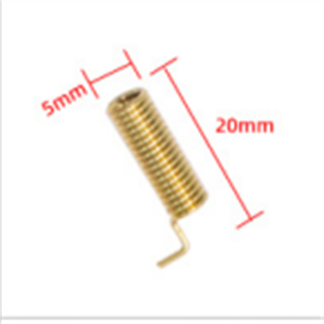 Spring Antenna GL1310-20 20mm Long 5mm Diameter Working in 868MHz Lora Appications