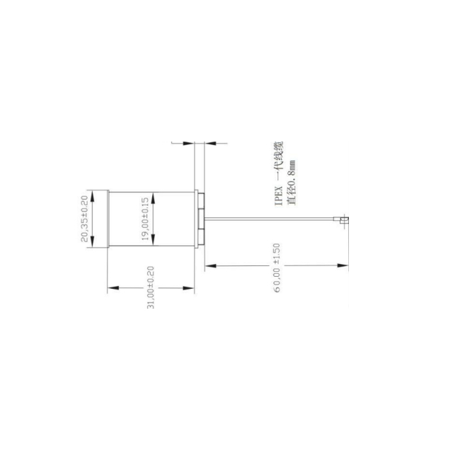 E5b RHCP High precision antenna