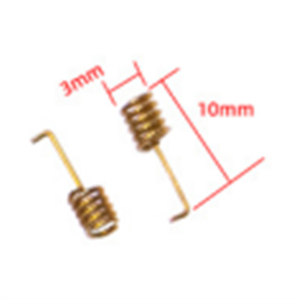 WIFI band Spring Antenna dimensions