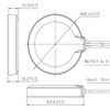 Combo Antenna Gps And Lte And Wifi GL-DY305 Asialeren Brand Antenna