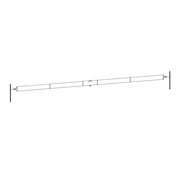  2-30MHz Full Band Dipole UHF Female Connector HF Antenna