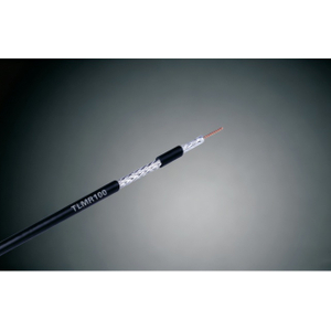 50Ω 15GHz Coaxial Cable Black PVC Jacket