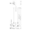 3G magnet antenna GL-DYG821 dimension drawing