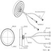 GNSS WIFI And 4G Combo Antenna 2m Cable Sma Male GL-DY046