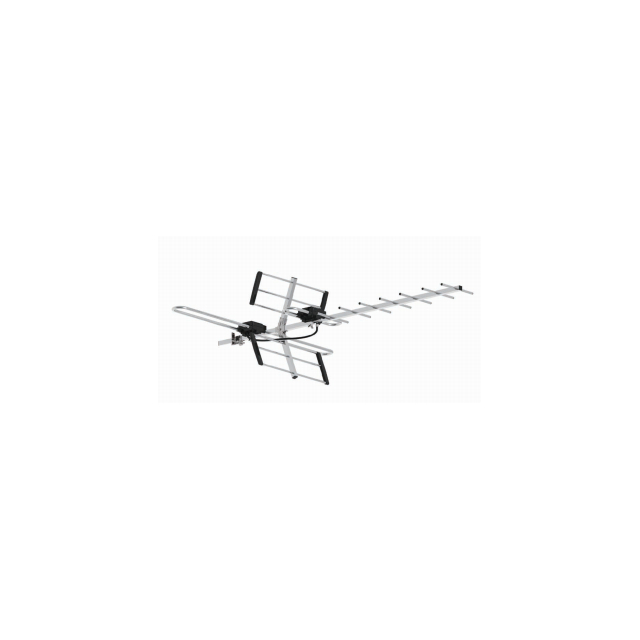 13dBi Gain 47-862MHz TV Antenna with ≥24dB Front-Back Ratio