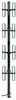 GLTQJ400IIA1 400–490 MHz Eight Folded Dipoles Antenna