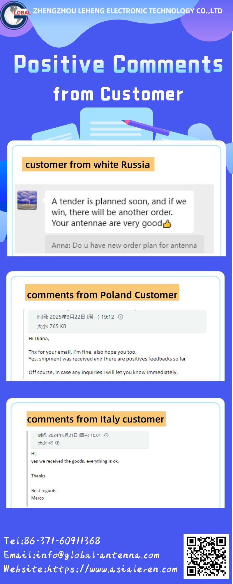 Customer reviews